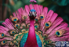 Pink Peacock